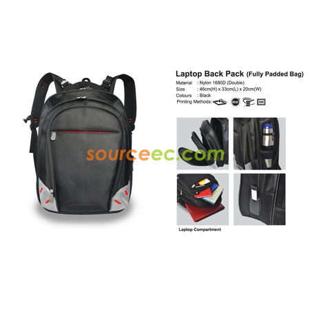 Laptop Back Pack(Fully Padded Bag)
