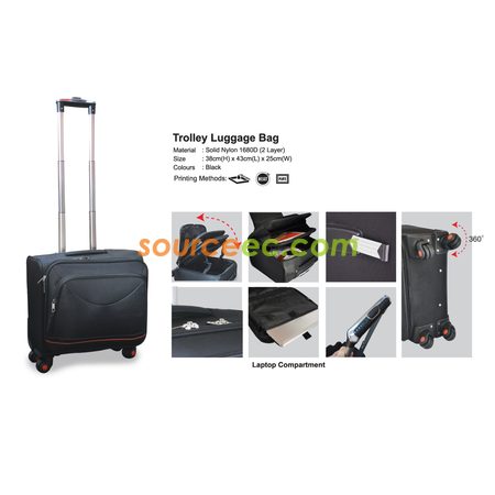 trolley suitcase bag