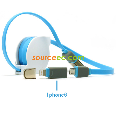 Customization iPhone6 Scalable Data Lines Corporate Gifts
