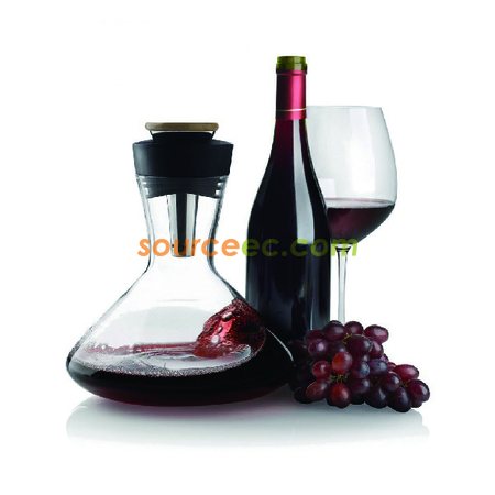 Aerato wine decanters