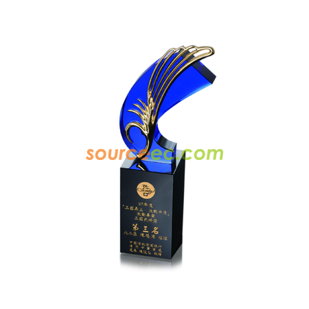 Customization Crystal Metal Trophies  Corporate Gifts