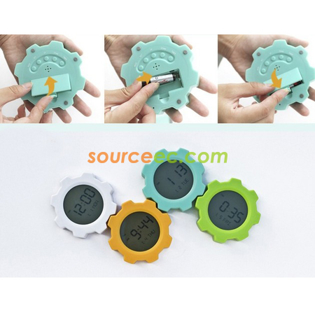Customization Suction Wall Clock Corporate Gifts