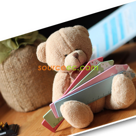 Customization Cartoon Wooden Ruler Corporate Gifts