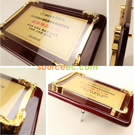Customization Wooden Plaque Corporate Gifts