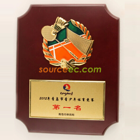 Customization Sports Plaque Corporate Gifts