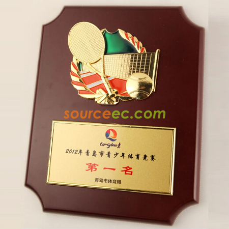 Customization Sports Plaque Corporate Gifts