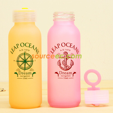 Customization 300ML Portable Glass Bottles Corporate Gifts