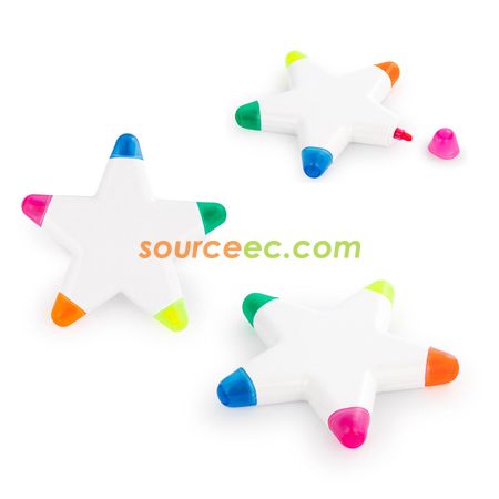 Customization Star Fluorescent Pen Corporate Gifts