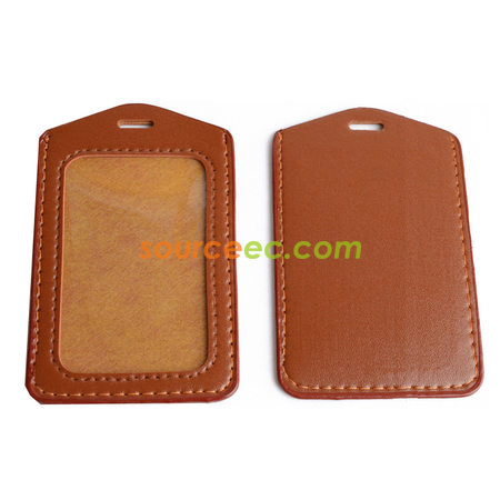 Customization PU Badge Holder Corporate Gifts