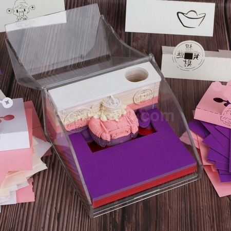 Customization 3D Fortuna Memo Paper Corporate Gifts