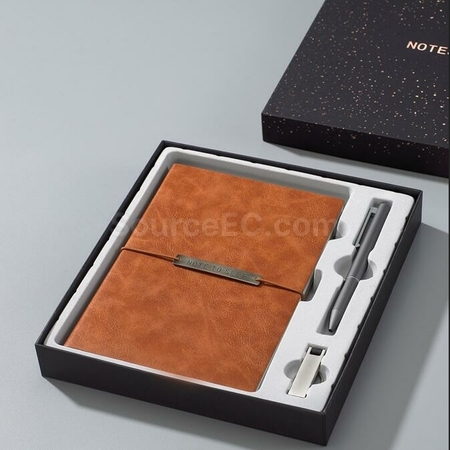 Customization Notebook Metal Signature Pen Gift Box Corporate Gifts