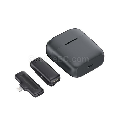 Customization Mini Wireless One-To-Two Pair Mobile Phone Recording Lavalier Microphone Corporate Gifts