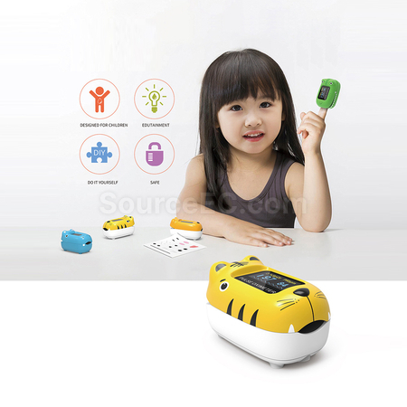 Customization Finger Clip Oximeter For Children Corporate Gifts