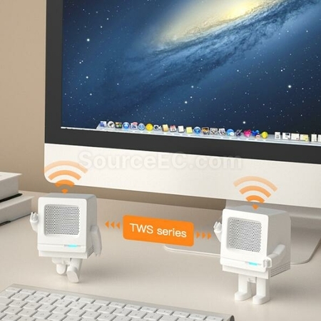 Customization USB Carging Robot Bluetooth Speaker Corporate Gifts