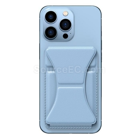 Customization Ultra-Thin Back Sticker Card Imitation Leather Phone Holder Corporate Gifts