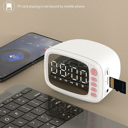 Customization Mini Bluetooth Smart Charging Can Be A Small Alarm Clock Corporate Gifts