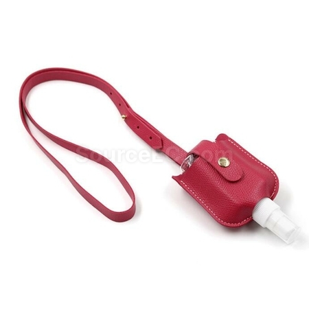 Customization Hanging Neck Disinfectant Spray Leather Case Corporate Gifts