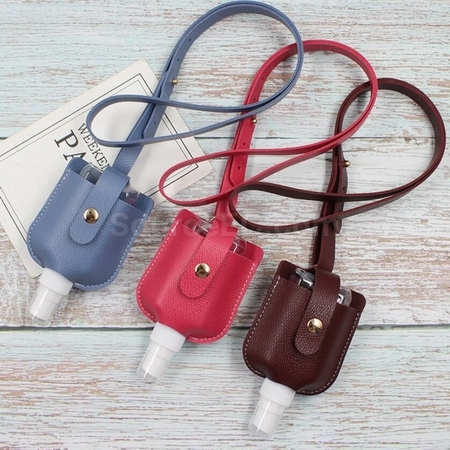 Customization Hanging Neck Disinfectant Spray Leather Case Corporate Gifts