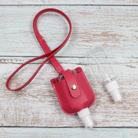 Customization Hanging Neck Disinfectant Spray Leather Case Corporate Gifts