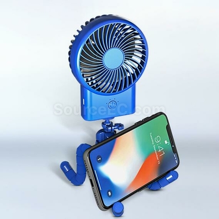 Customization andheld Octopus Jellyfish USB Tripod Small Fan Corporate Gifts