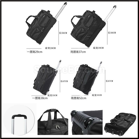 Customization Trolley Waterproof Large Capacity Travel Bag Corporate Gifts