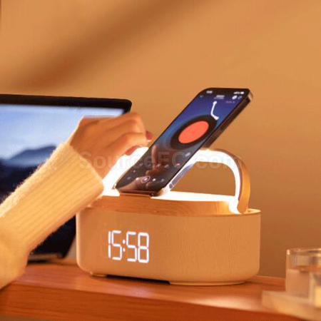 Customization Bluetooth Speaker Wireless Charging Mobile Phone Bracket Corporate Gifts