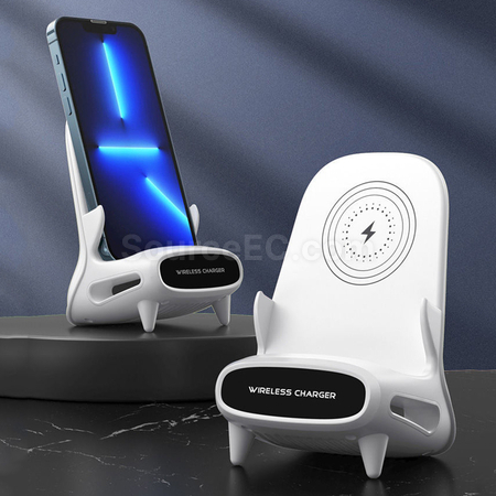 Customization Phone Holder With 15W Wireless Charger Corporate Gifts