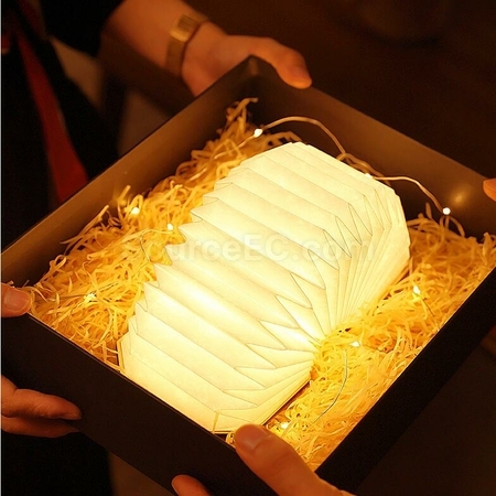 Customization Rechargeable Wooden Organ LED Light Corporate Gifts