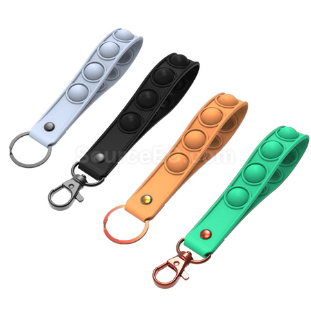 Pop It Fidget Keychain