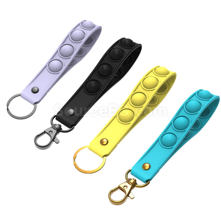 Customization Pop It Fidget Keychain Corporate Gifts