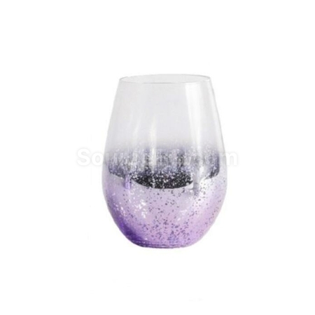 Gradient Starry Egg Glass