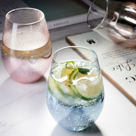 Customization Gradient Starry Egg Glass Corporate Gifts