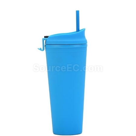 Customization Double-Layer Straw Cup Corporate Gifts