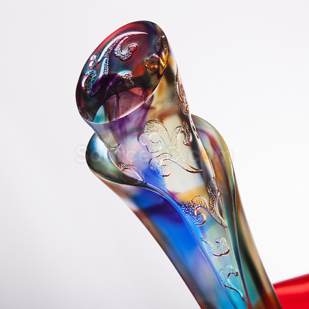 Customization Colored Glaze Crystal Trophy Corporate Gifts