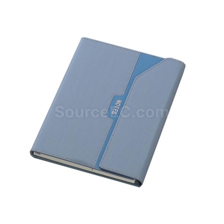 Customization Two-Color Leather Magnetic Notebook Corporate Gifts