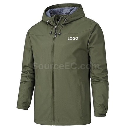Customization Mountaineering Wind and Rain Hooded Jacket Corporate Gifts
