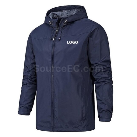 Customization Mountaineering Wind and Rain Hooded Jacket Corporate Gifts