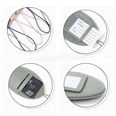 Customization PU Luggage Tag Corporate Gifts