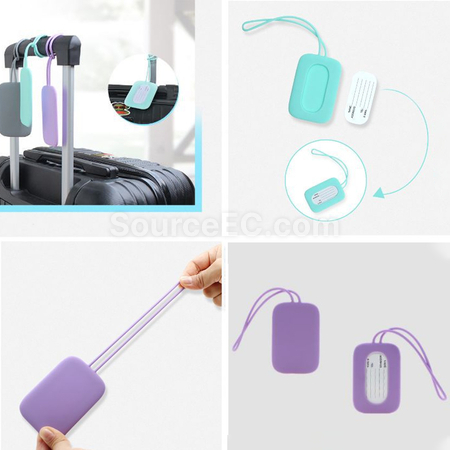 Customization Silicone Luggage Tag Corporate Gifts