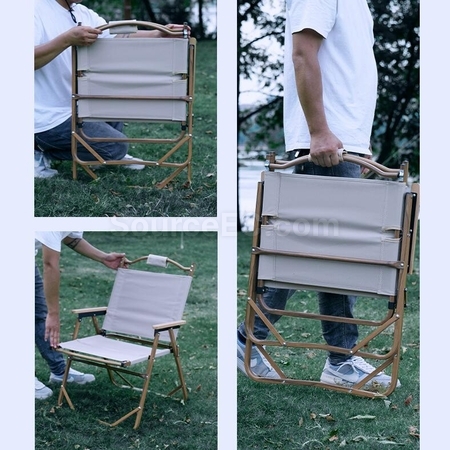 Customization Aluminum Alloy Folding Portable Outdoor Camping Chair Corporate Gifts