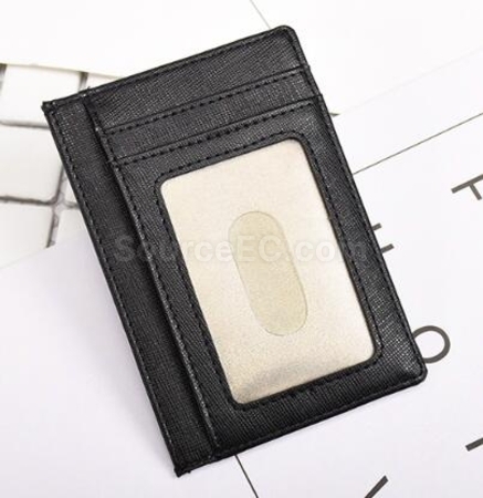 Customization RFID Safe Extra Slim G.Leather Travel Wallet Corporate Gifts