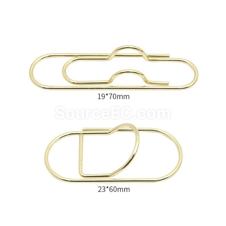 Customization Creative Notebook Paper Clip Fixed Pen Holder Corporate Gifts