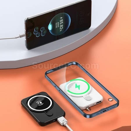 Customization Ultra-Thin Magnetic Wireless Power Bank Corporate Gifts