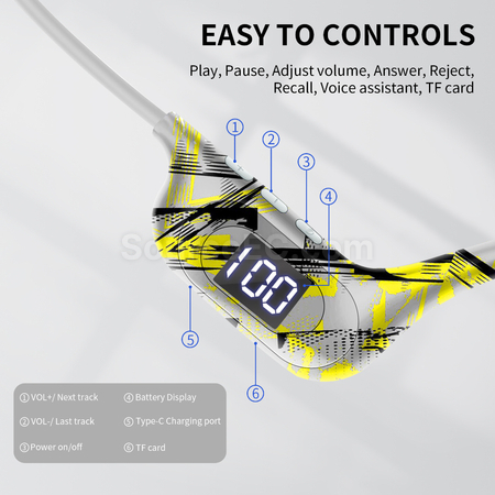 Customization Bone Conduction Sports Bluetooth Headphones Corporate Gifts