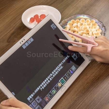 Customization Finger Chopsticks Anti-Dirty Food Clip Corporate Gifts