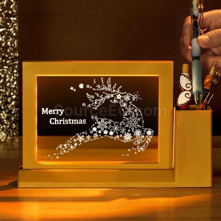 Customization Pen Holder Night Light Corporate Gifts