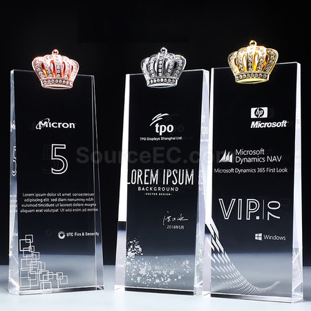 Customization Crystal Trophy Corporate Gifts