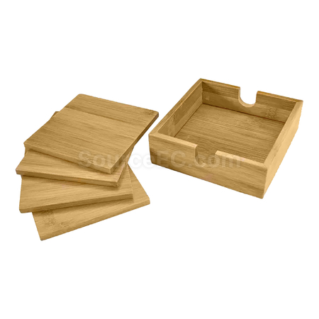 Customization Madake Bamboo Coaster Corporate Gifts