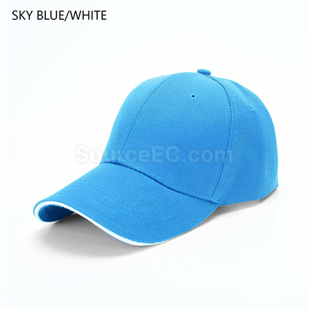 Customization 6 Panel Cotton Sandwich Cap Corporate Gifts