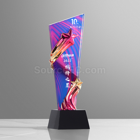 Customization  Crystal Trophy Corporate Gifts